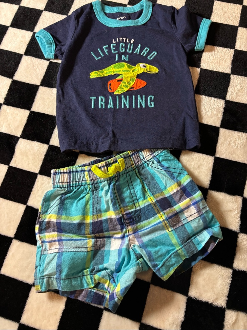6 month carters summer outfit
